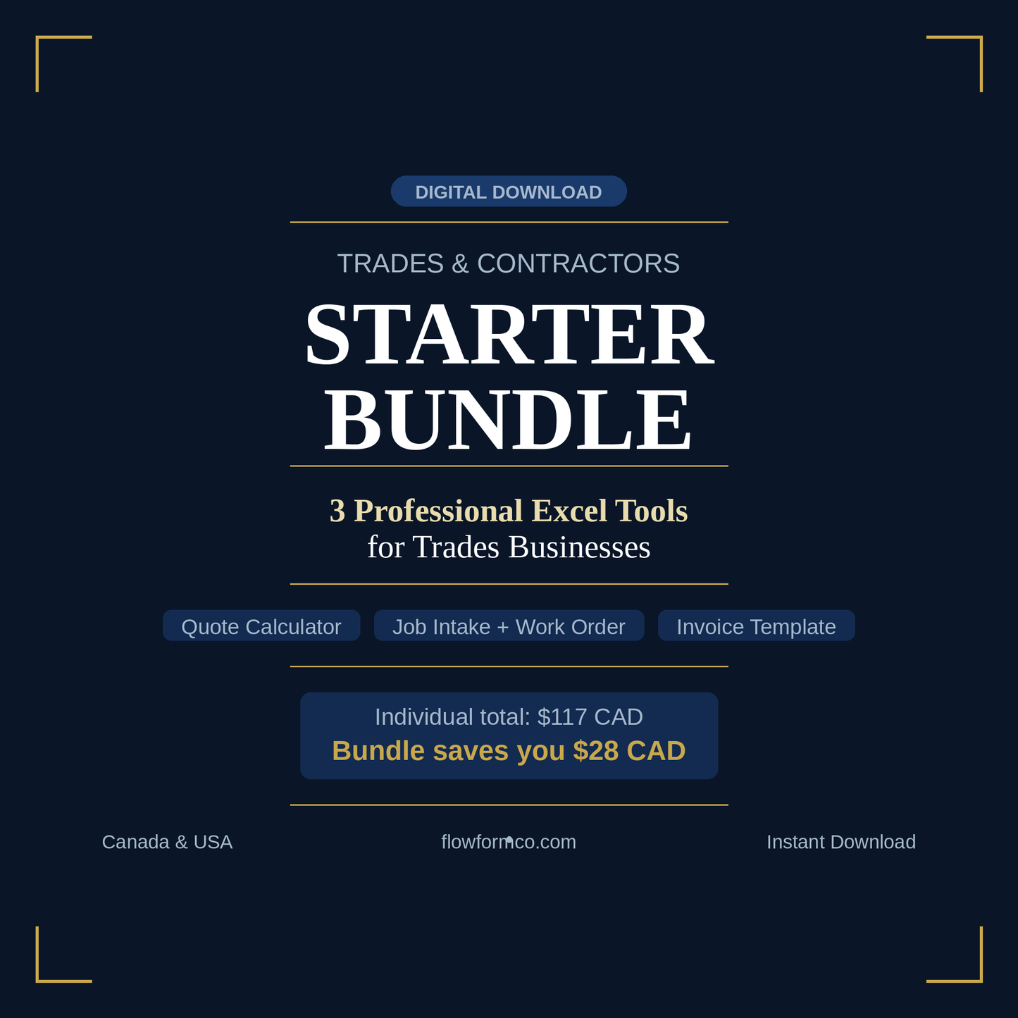 Trades Business Starter Bundle