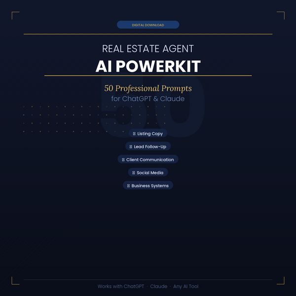 Real Estate Agent AI Powerkit
