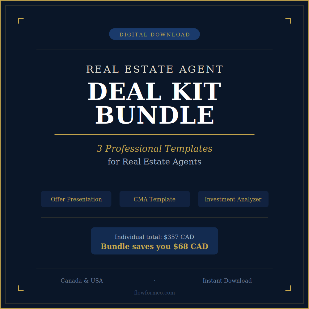 Real Estate Agent Deal Kit — Bundle