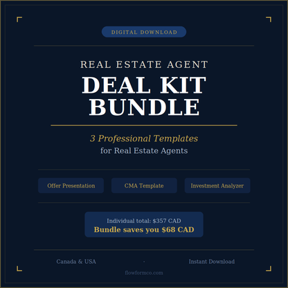 Real Estate Agent Deal Kit — Bundle