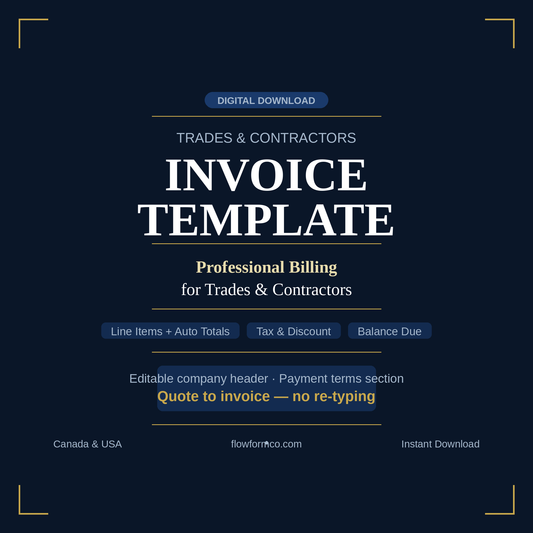 Invoice Template (Excel)