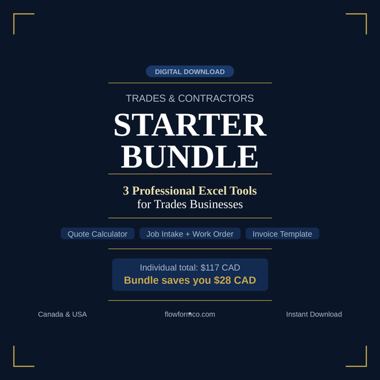 Trades Business Starter Bundle